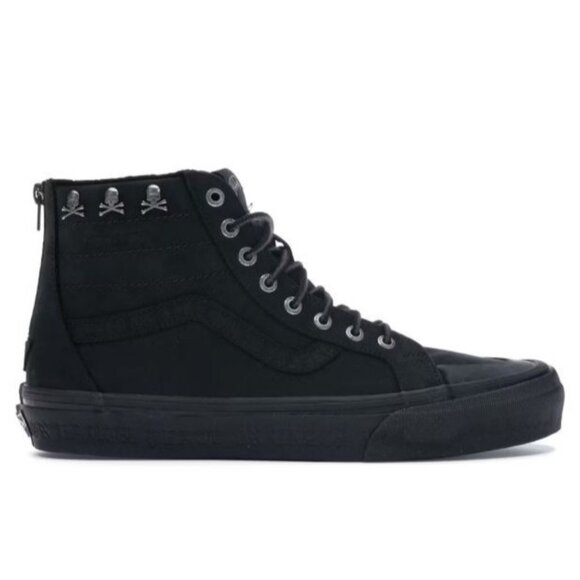 Vans Men's Black Kith x Mastermind Japan x Vans Sk8-Hi Reissue Zip LX Size 10 - Picture 1 of 13